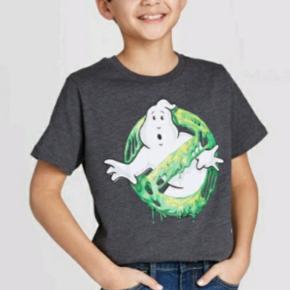 Boys Short Sleeve Ghostbusters Graphic T-shirts Si